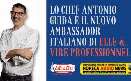 Lo chef Antonio Guida è il nuovo ambassador italiano di Elle & Vire Professionnel