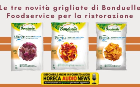 Le tre novità grigliate di Bonduelle Food Service per la ristorazione