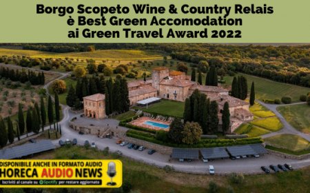 Borgo Scopeto Wine & Country Relais è Best Green Accomodation ai Green Travel Award 2022