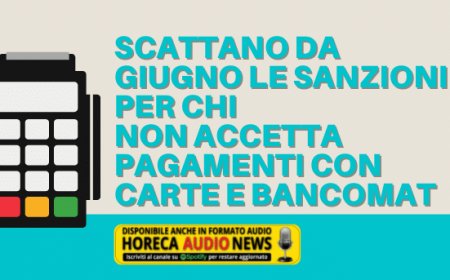 Scattano da giugno le sanzioni per chi non accetta pagamenti con carte e bancomat