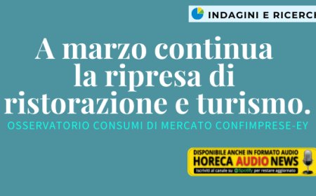 A marzo continua la ripresa di ristorazione e turismo. Osservatorio consumi di mercato Confimprese-EY
