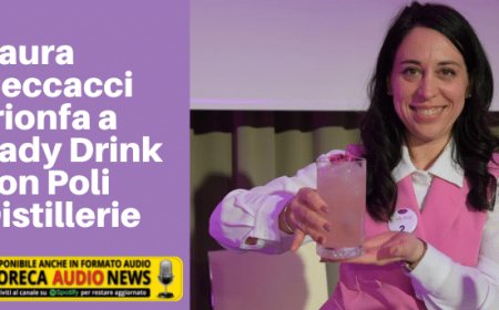 Laura Ceccacci trionfa a Lady Drink con Poli Distillerie