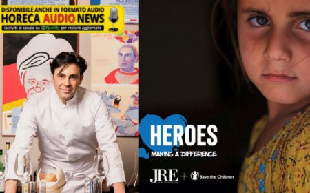 Lo chef Daniel Canzian supporta JRE nella raccolta fondi per Save The Children