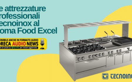 Le attrezzature professionali Tecnoinox al Roma Food Excel