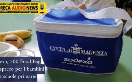 Sodexo, 700 Food Bag antispreco per i bambini delle scuole primarie