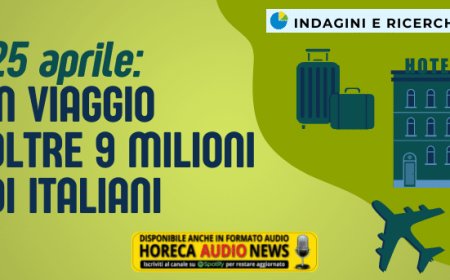 25 aprile: in viaggio oltre 9 milioni di italiani