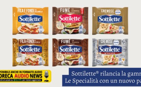 Sottilette® rilancia la gamma Le Specialità con un nuovo pack