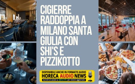 Cigierre raddoppia a Milano Santa Giulia con Shi's e Pizzikotto