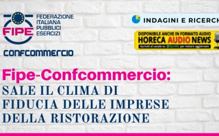 FIPE. Sale il clima di fiducia delle imprese della ristorazione