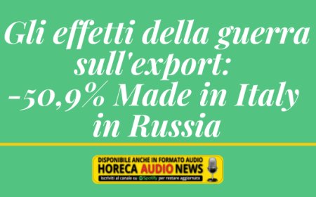 Gli effetti della guerra sull'export: -50,9% Made in Italy in Russia