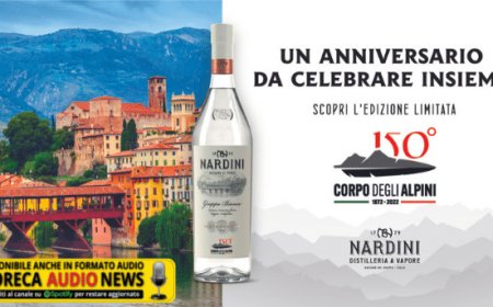Grappa Nardini è la grappa ufficiale del 150° anniversario del Corpo degli Alpini