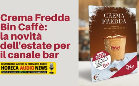Crema Fredda Bin Caffè: la novità dell'estate per il canale bar