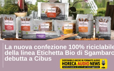 La nuova confezione 100% riciclabile della linea Etichetta Bio di Sgambaro debutta a Cibus