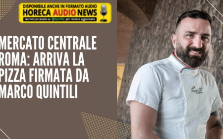 Mercato Centrale Roma: arriva la pizza firmata da Marco Quintili