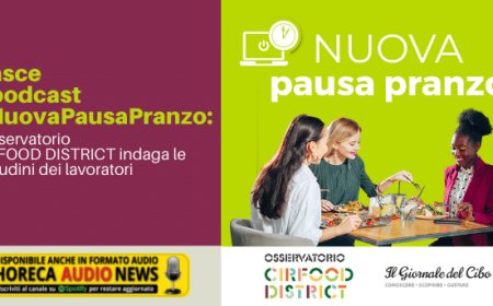 Nasce il podcast #NuovaPausaPranzo: l’Osservatorio CIRFOOD DISTRICT indaga le abitudini dei lavoratori