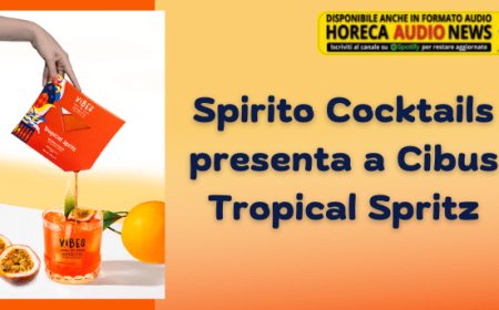Spirito Cocktails presenta a Cibus Tropical Spritz