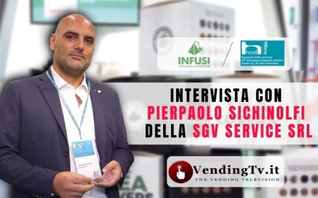 VendingTV a Host 2021. Intervista con Pierpaolo Sichinolfi della SGV Service srl
