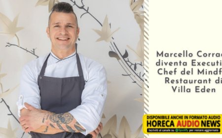 Marcello Corrado diventa Executive Chef del Mindful Restaurant di Villa Eden