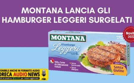 Montana lancia gli Hamburger Leggeri Surgelati