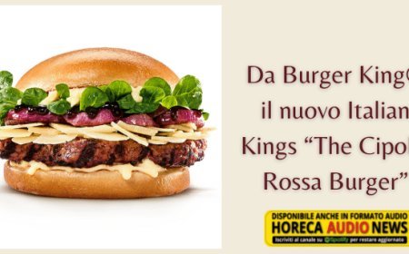 Da Burger King® il nuovo Italian Kings “The Cipolla Rossa Burger”