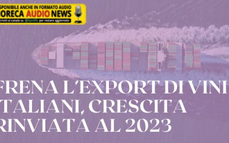 Frena l’export di vini italiani, crescita rinviata al 2023