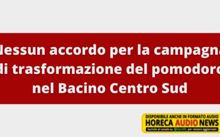 Nessun accordo per la campagna di trasformazione del pomodoro nel Bacino Centro Sud