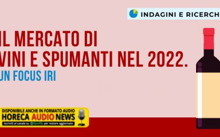Il mercato di Vini e Spumanti nel 2022. Un focus IRI