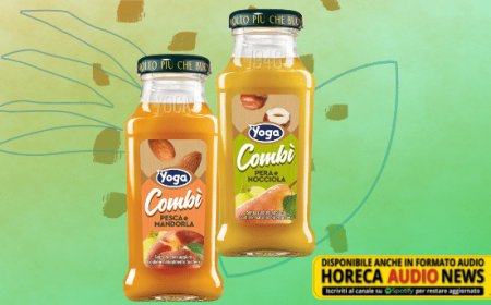 Nei bar arriva Yoga Combì, il succo con frutta secca