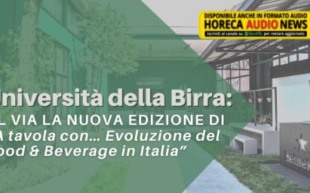 Università della Birra: al via la nuova edizione di “A tavola con… Evoluzione del Food & Beverage in Italia”