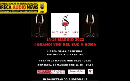 Al via l'evento enogastronomico Beviamoci Sud a Roma