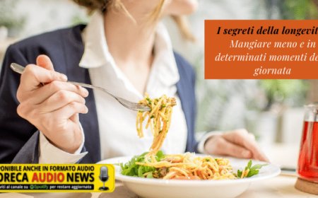 I segreti della longevità? Mangiare meno e in determinati momenti della giornata