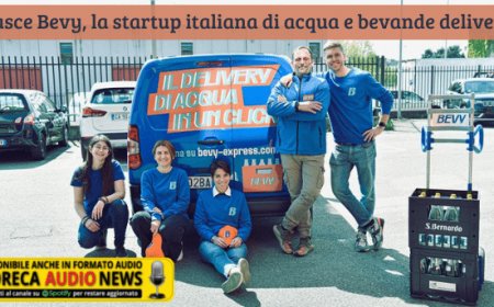 Nasce Bevy, la startup italiana di acqua e bevande delivery