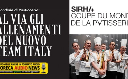 Mondiale di Pasticceria: al via gli allenamenti del nuovo Team Italy