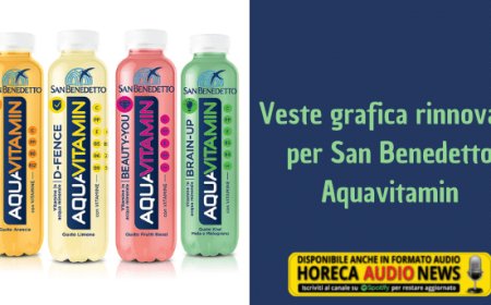 Veste grafica rinnovata per San Benedetto Aquavitamin