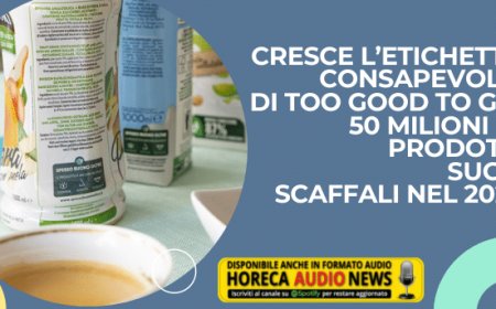 Cresce l’Etichetta Consapevole di Too Good To Go: 50 milioni di prodotti sugli scaffali nel 2022