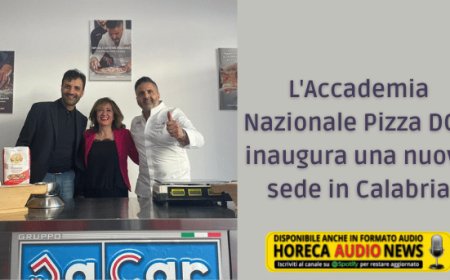 L'Accademia Nazionale Pizza DOC inaugura una nuova sede in Calabria
