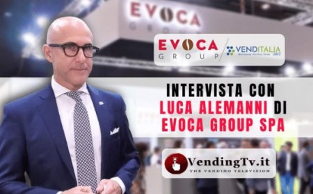 VendingTv a Venditalia 2022. Intervista con Luca Alemanni di Evoca Group