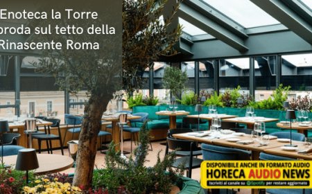 Enoteca la Torre approda sul tetto della Rinascente Roma