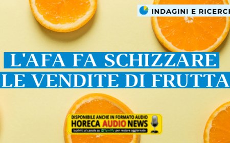 L'afa fa schizzare le vendite di frutta e verdura