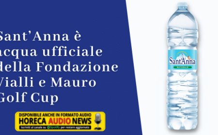 Sant’Anna è acqua ufficiale della Fondazione Vialli e Mauro Golf Cup