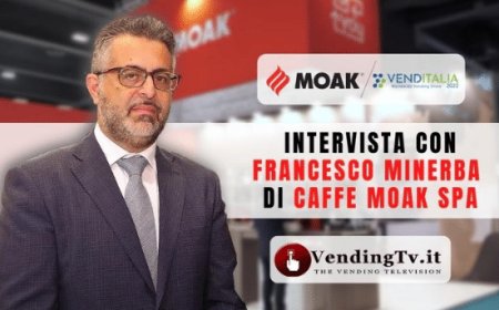 VendingTv a Venditalia 2022. Intervista con Francesco Minerba di Caffè Moak