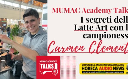 MUMAC Academy Talks. I segreti della Latte Art con la campionessa Carmen Clemente