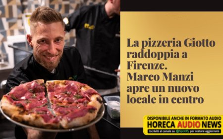 La pizzeria Giotto raddoppia a Firenze. Marco Manzi apre un nuovo locale in centro