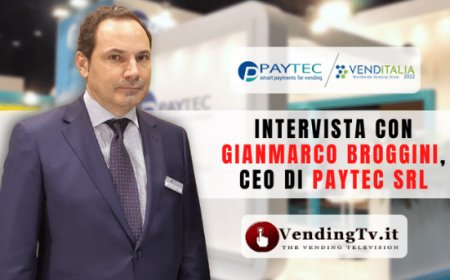 VendingTv a Venditalia 2022. Intervista con Gianmarco Broggini di Paytec