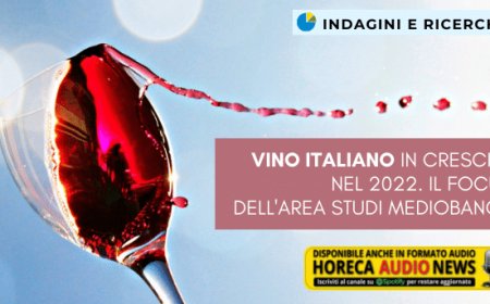 Vino italiano in crescita nel 2022. Il focus dell'Area Studi Mediobanca