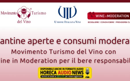 Cantine aperte e consumi moderati. Movimento Turismo del Vino con Wine in Moderation per il bere responsabile