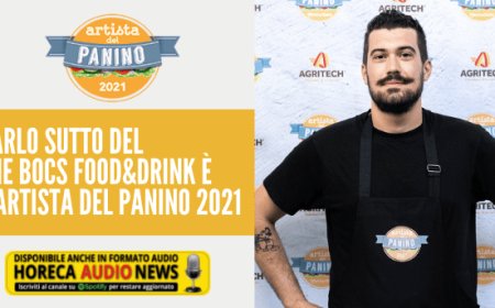 Carlo Sutto del The Bocs Food&Drink è l'Artista del Panino 2021