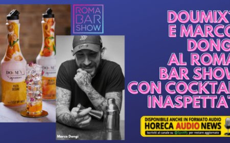 DOuMIX? e Marco Dongi al Roma Bar Show con i cocktail più inaspettati