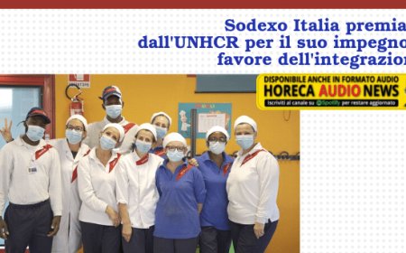 Sodexo Italia premiata dall'UNHCR per il suo impegno a favore dell'integrazione