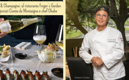 Sushi & Champagne: al ristorante Finger’s Garden protagonisti Comte de Montaigne e chef Okabe